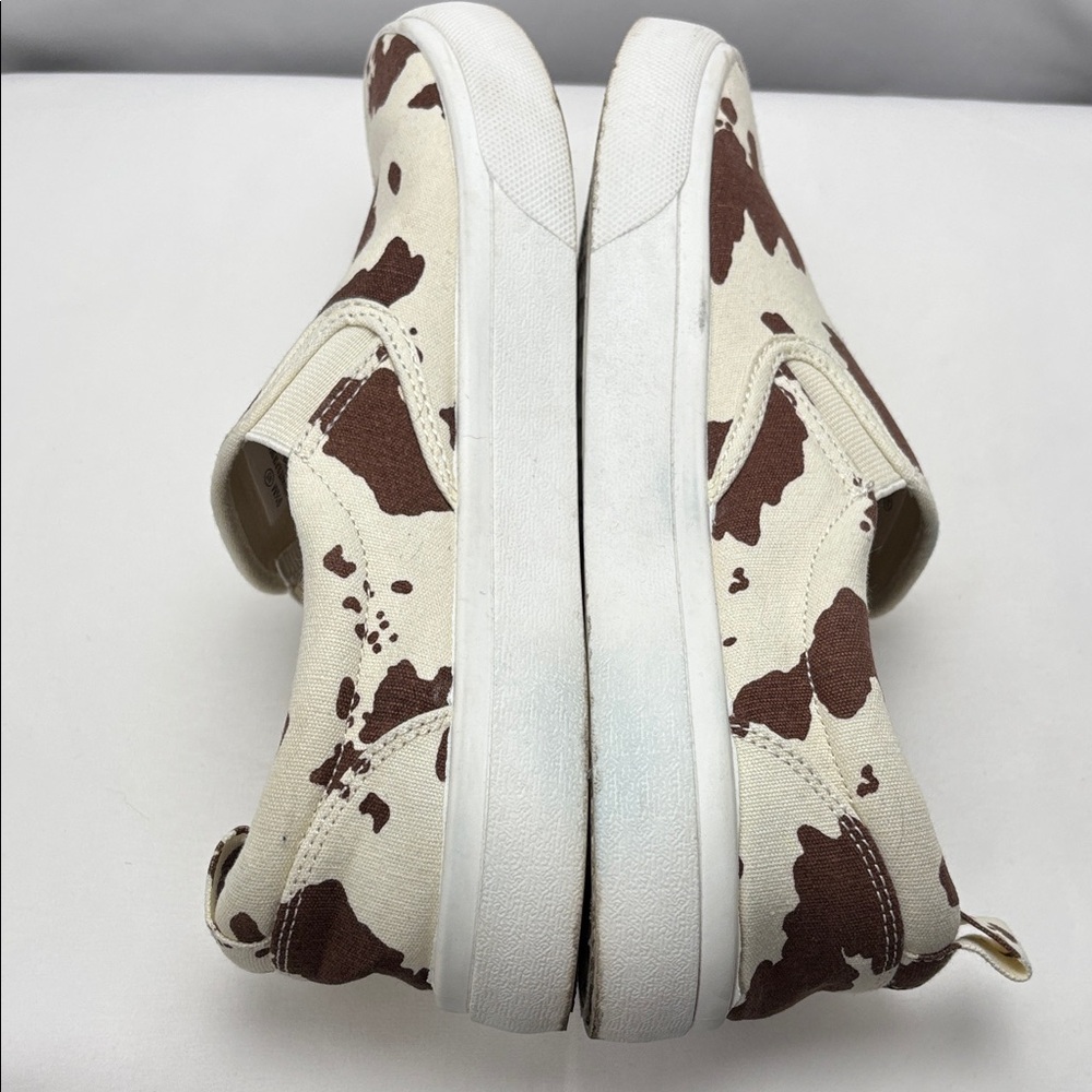Maurices Women’s Sz9.5 Brown and White Slip-On Sneakers - Picture 6 of 10